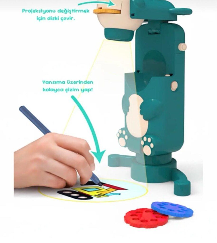 Kolay Resim Çizme Projeksiyon Kamera - 6