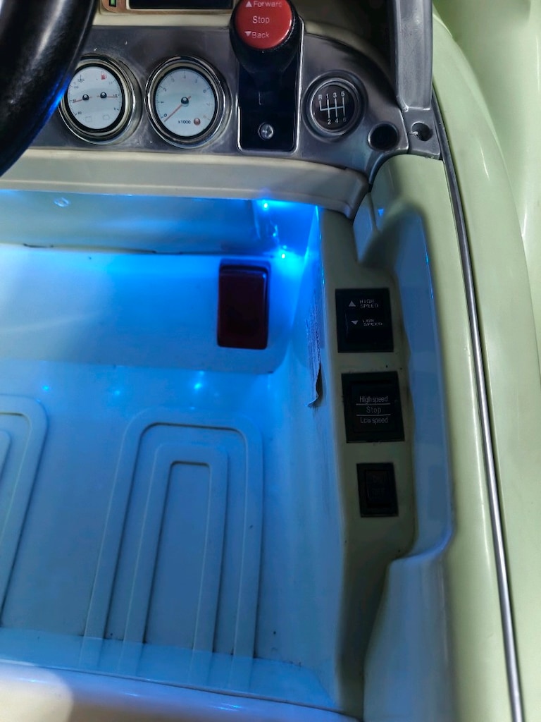 (AnkaCar çocuk oto galeri)12+12 2MOTOR LED IŞIKLI AKÜLÜ ARABA - 10