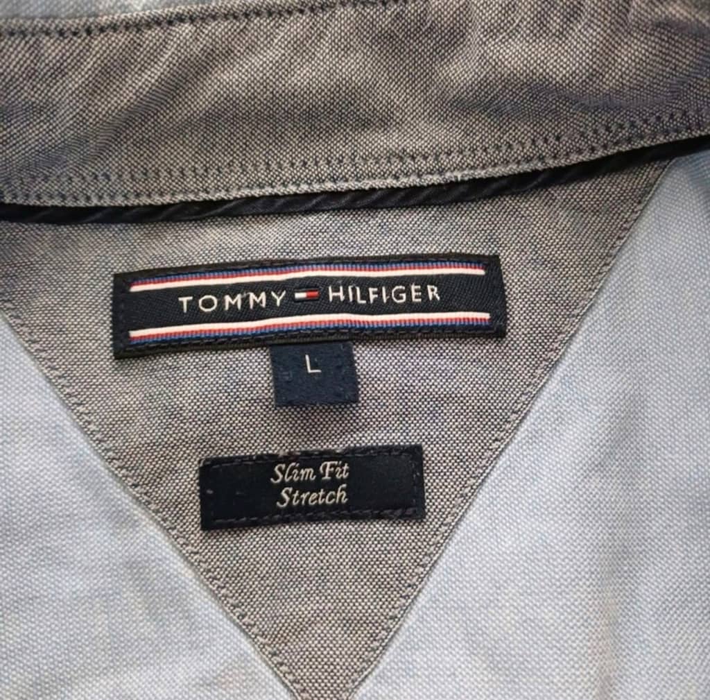 Tommy Hilfiger Açık Mavi Kısa Kollu Gömlek - 8