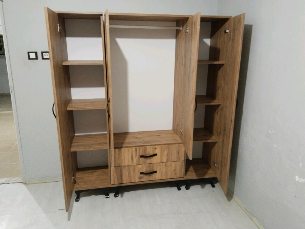 Elden Taksitli Satış 3 İş Günü içinde Teslim Beyaz ve Ahşap renkler m - 3