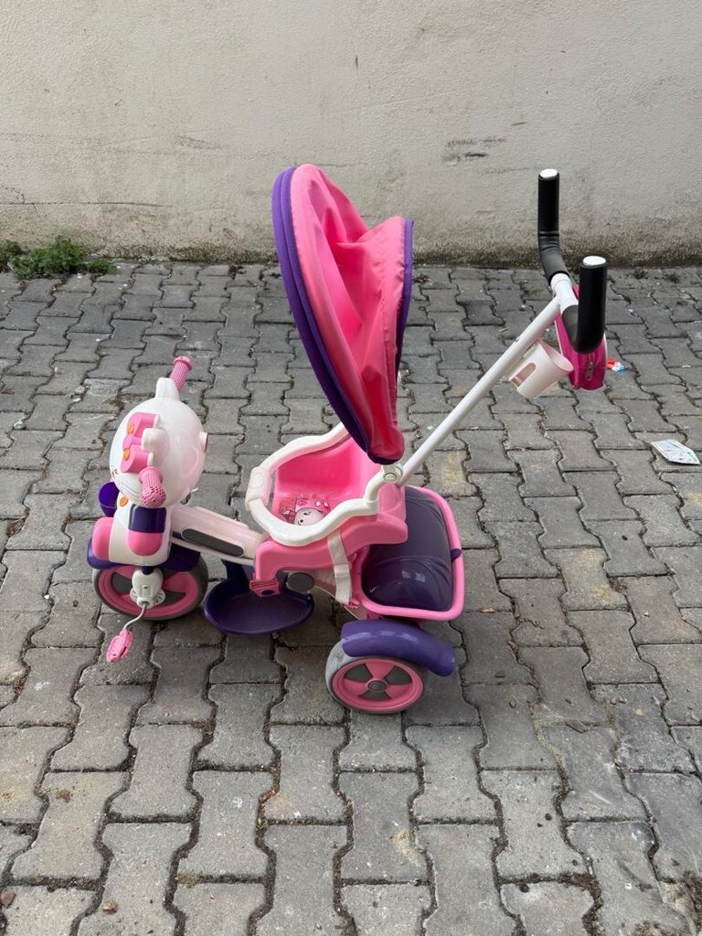 Pembe Hello Kitty Çocuk Bisikleti - 4