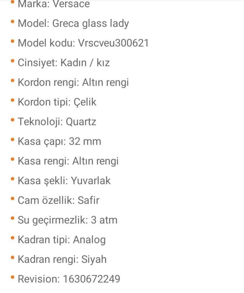 versace orjinal saat - 3