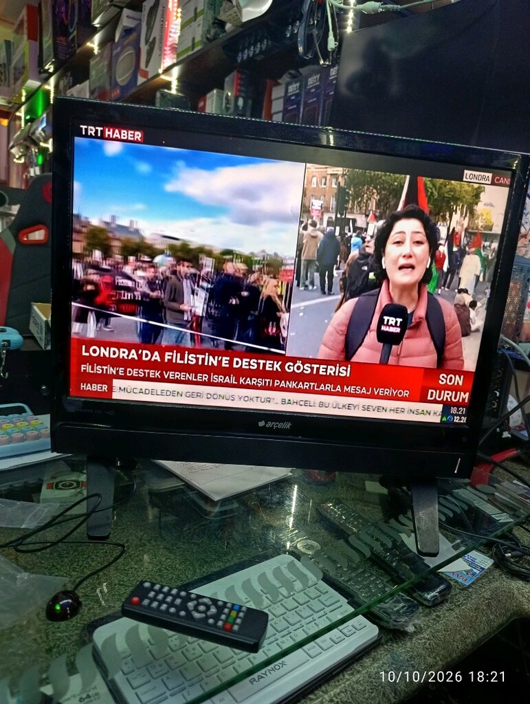Arçelik 56 ekran LCD TV sağlam çalışır vaziyette sorunsuz Ankara içi d - 6