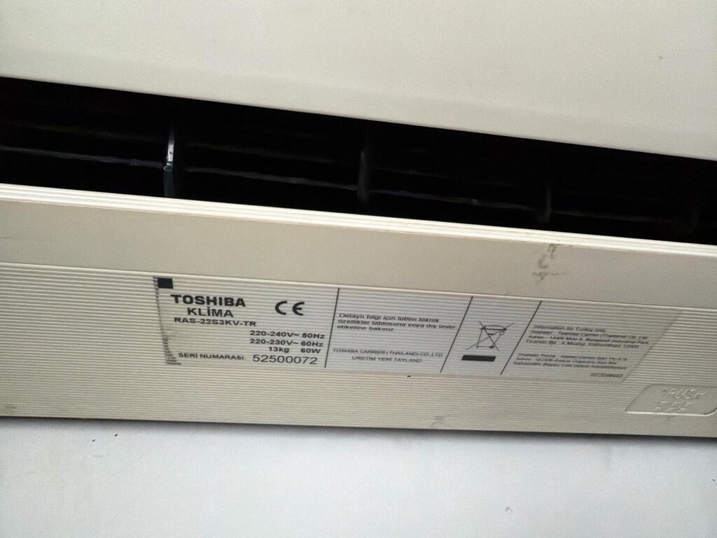 toshiba 22.000btu klima herşeyi sağlam şuan aktif olarak kullanıyoruz - 2