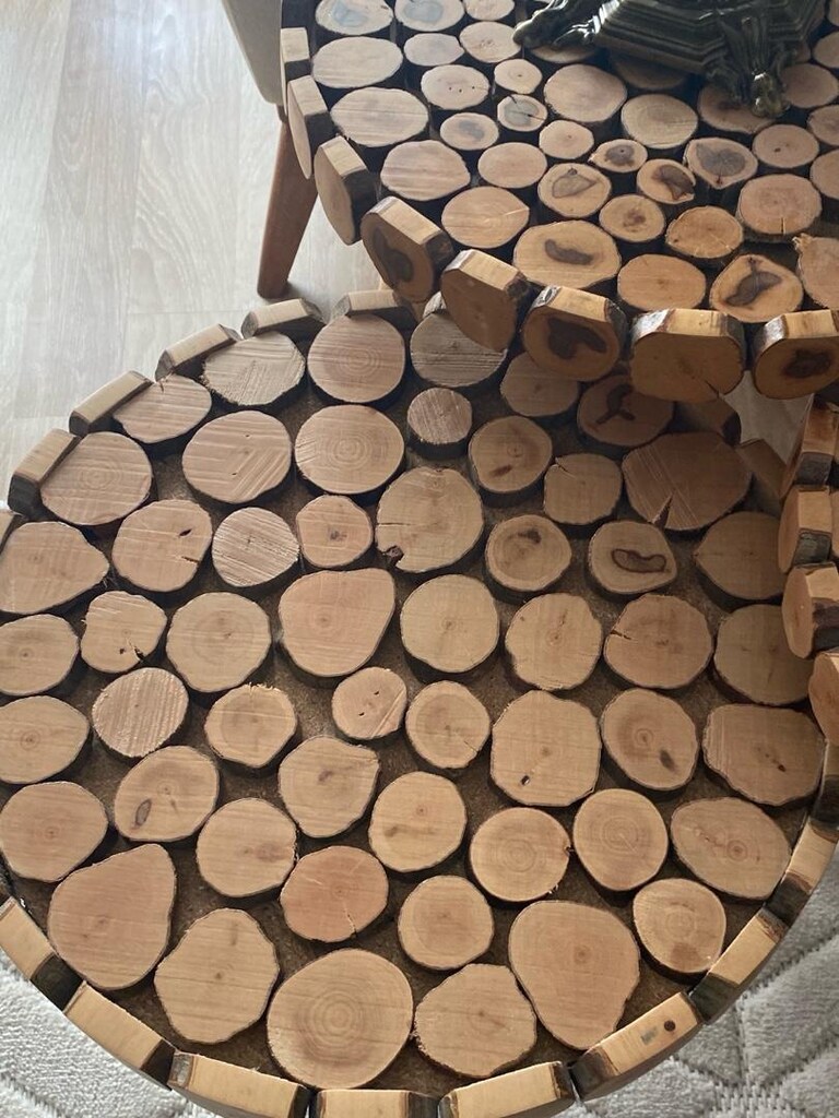 3 lü sehpa çok şık fazla eşyam olduğu için satıyom - 2
