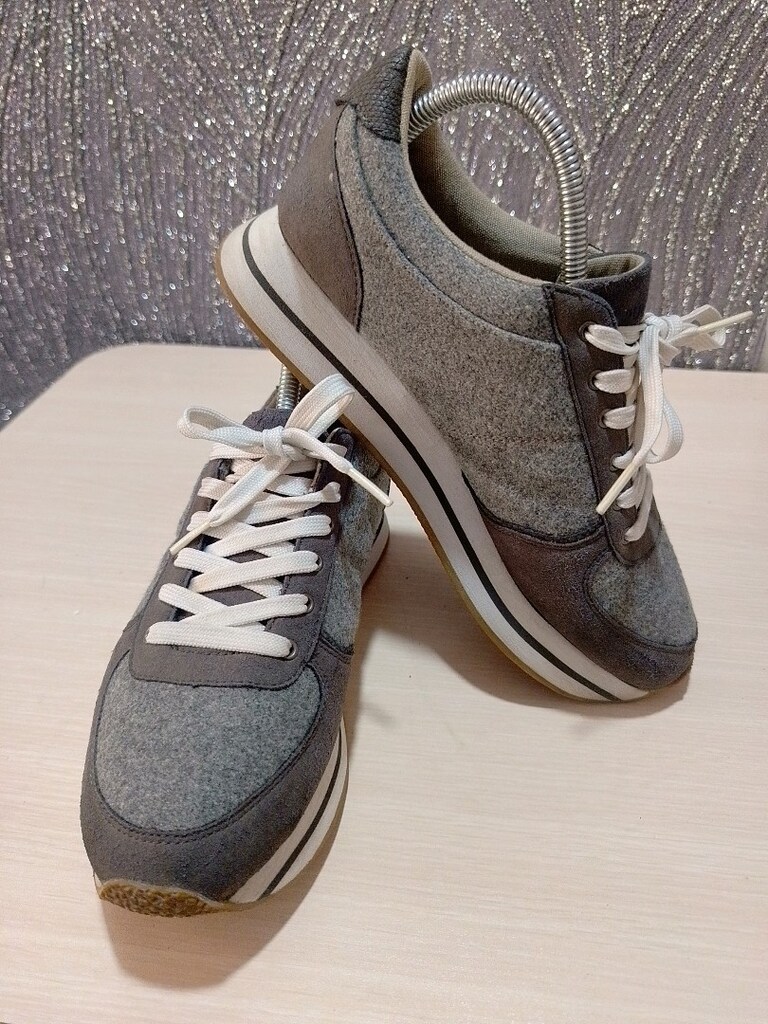 PULL BEAR Gri Günlük Sneaker(unisex) - 3