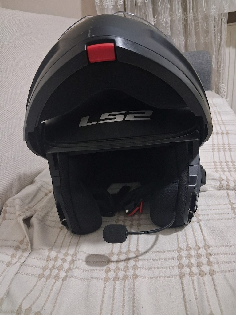LS 2 STROBE 2 ÇENE AÇILIR KAPANIR KASK - 5