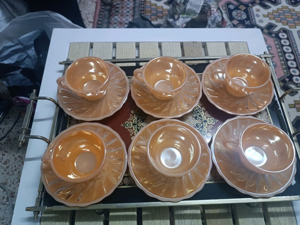 fincan takımı antika usa malı - 8
