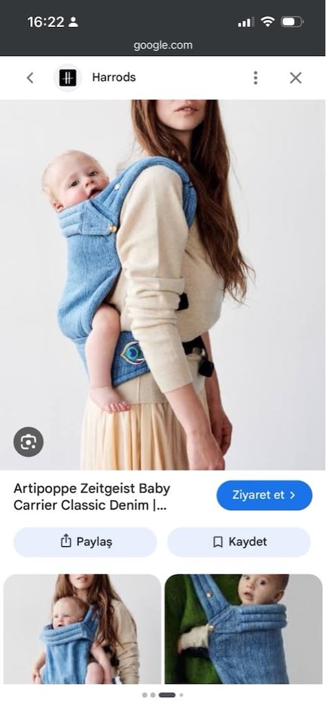 Artipoppe denim kanguru - 3