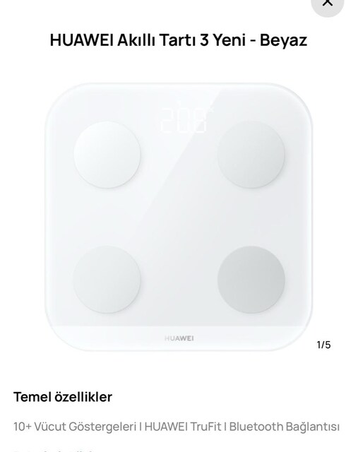 huaweı akıllı tartı 3 yeni