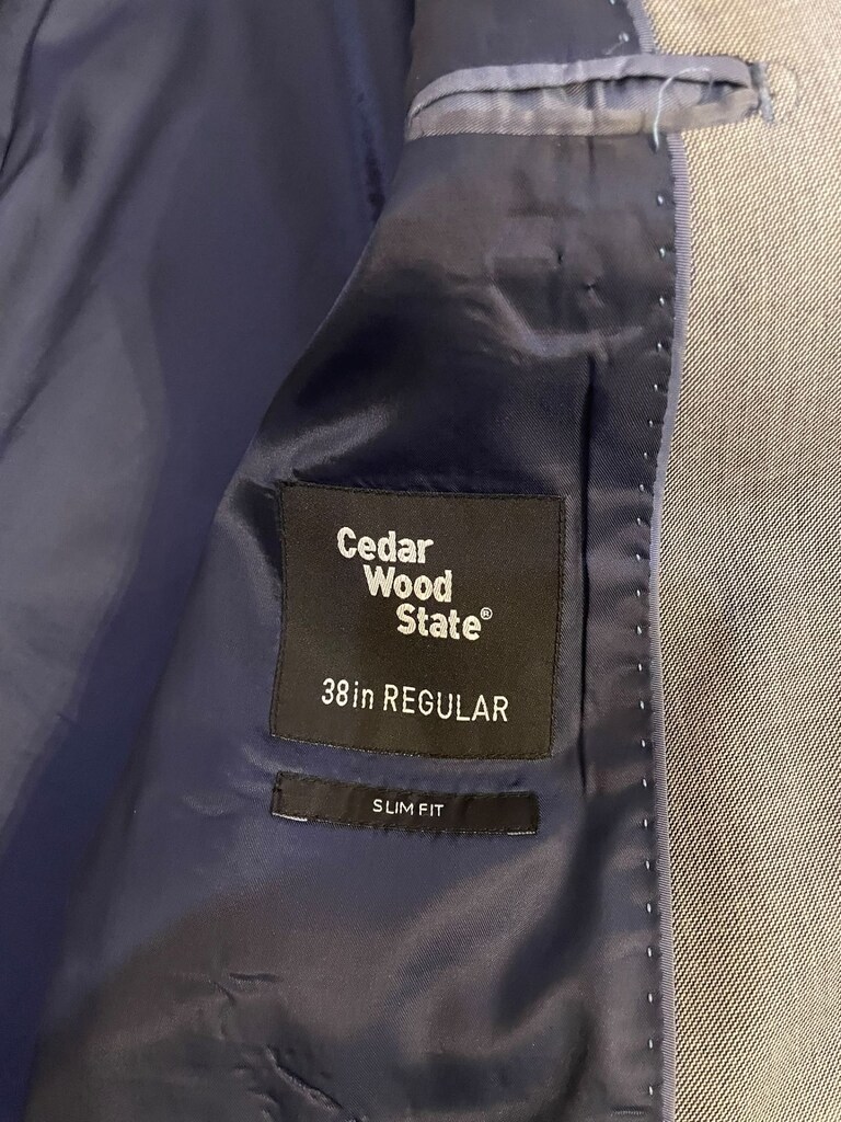 Primark Cedar Wood State Slim Fit Erkek Ceket - 38R (3 Adet) - 4