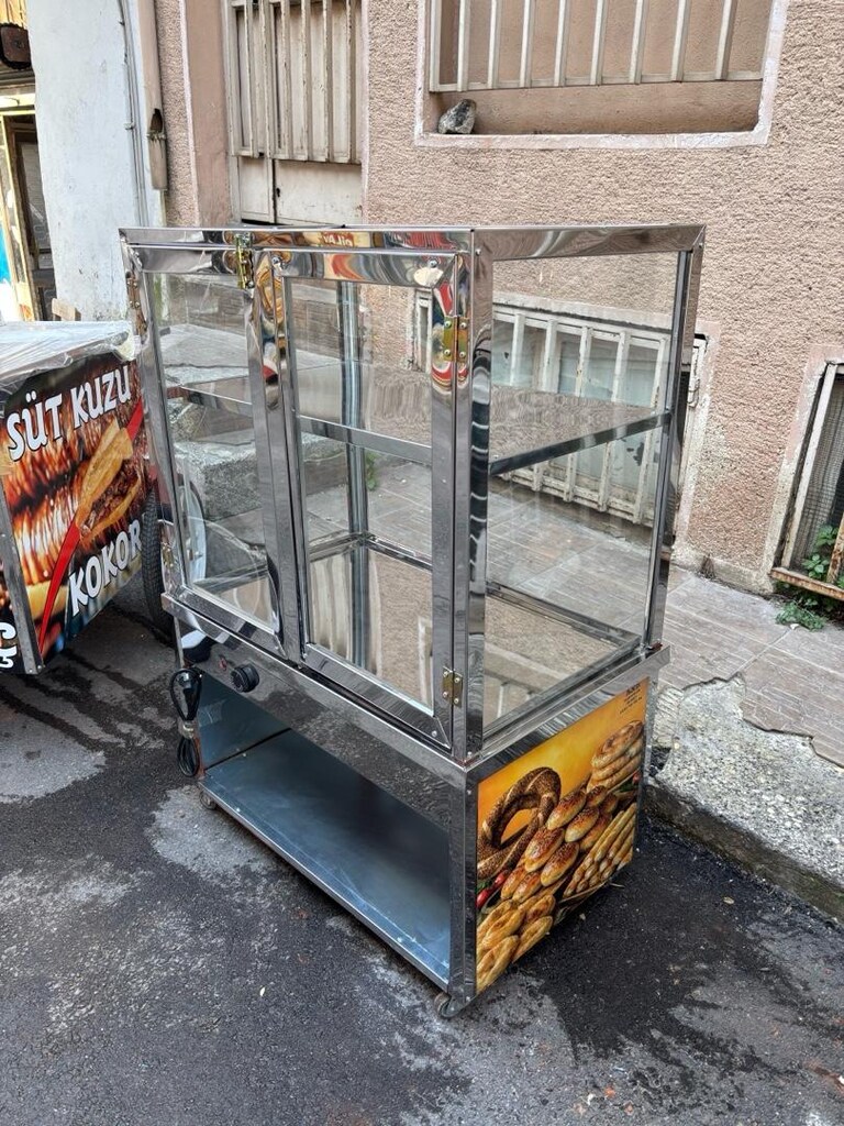 Seyyar Simit Dolabı, Seyyar Simit Arabası, Seyyar Araba, Seyyar Tezgah - 4
