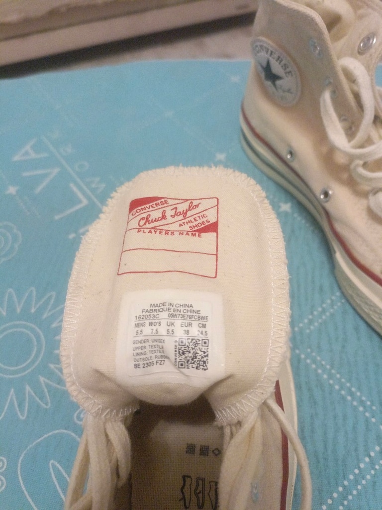 Converse kadın krem ayakkabı - 5