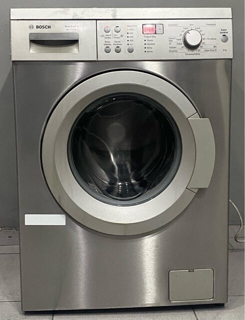 Bosch İnox 8 Kg A+++ Çamaşır Makinesi