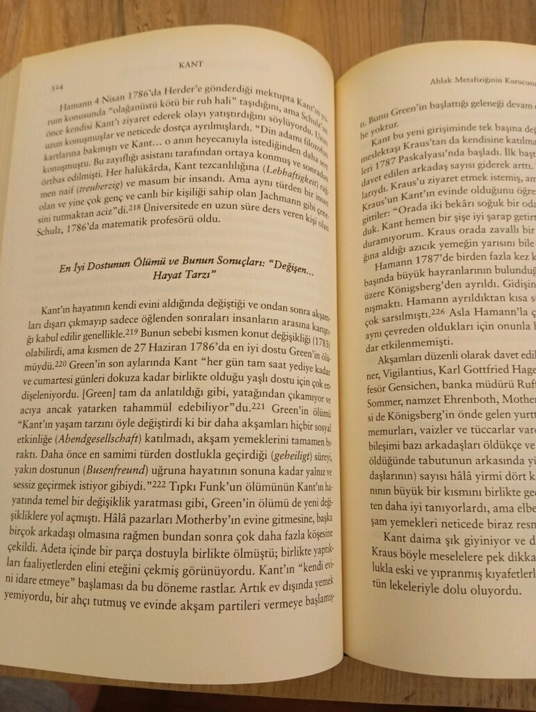 Immanuel Kant Ciltli Şömizli 535 sayfa - 6
