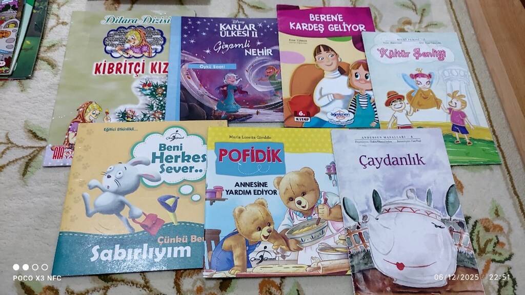 Çocuklar İçin Eğitici Öğretici Karışık Hikaye ve Öykü Kitapları - 14