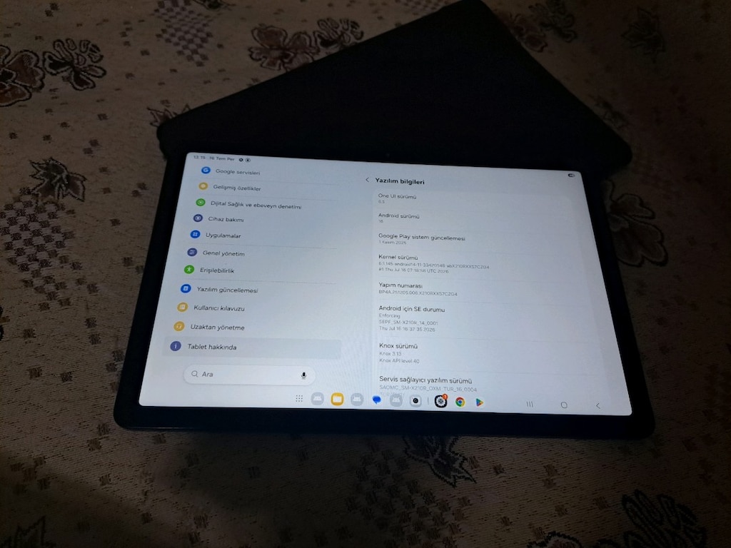 SIFIRDAN FARKSIZ YURTİÇİ 16AY GARANTİLİ 256GB8RAM 11İNÇ SAMSUNG A9PLUS - 4