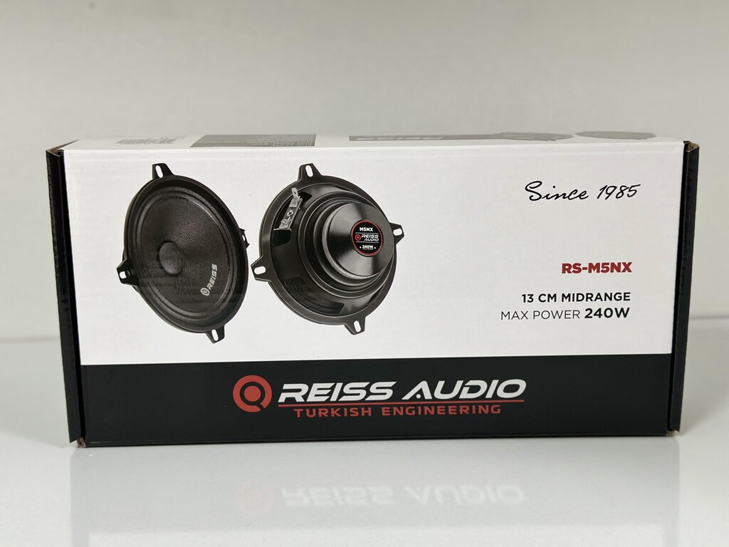 Reiss RS-M5NX 13 cm Neodyum Özel Mıknatıs Oto Midrange Hoparlör - 7