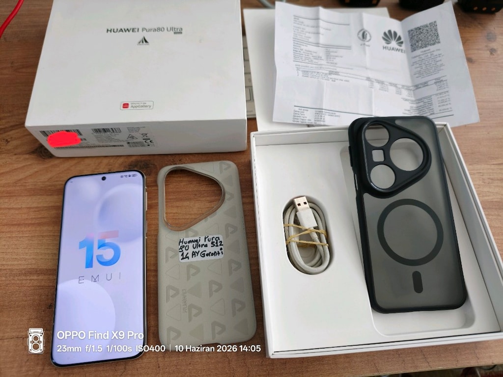 Huawei Pura 80 Ultra Dünyanın En İyi Kamerası 14 Ay Garanti Kutu fatu - 8