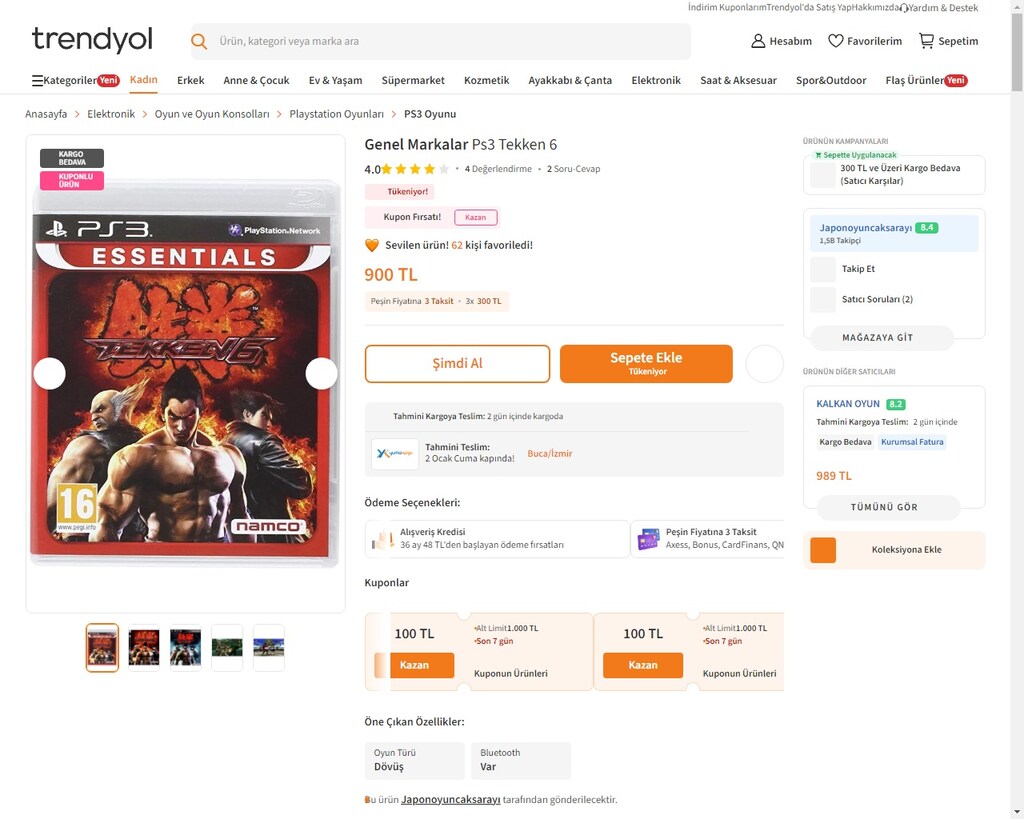 Ps3 Oyun Tekken 6 Orjinal Kutulu - 6
