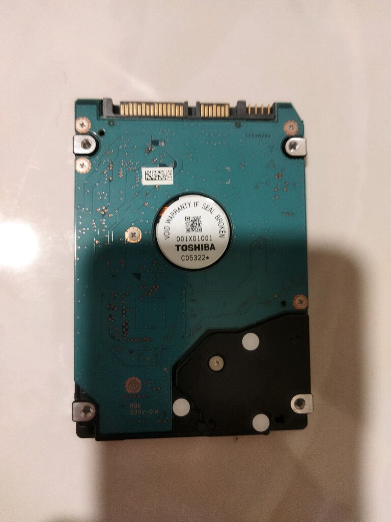 Toshiba sağlam Windows yüklü 500gb, 2,5 inç - 2