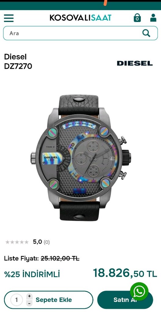 Diesel dz7270 oejinal saat - 3