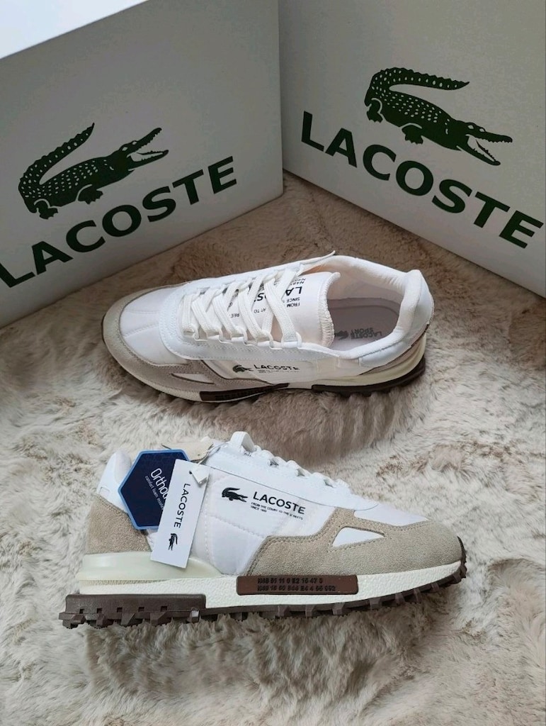 ‼SIFIR 40/44 ARASI ‼LACOSTE %100 GERÇEK NUBUK DERİ - 2