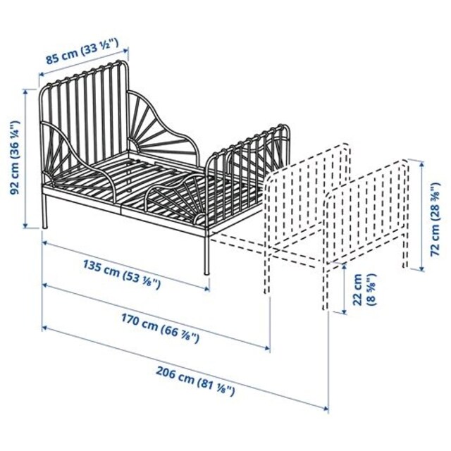 IKEA karyola yatak