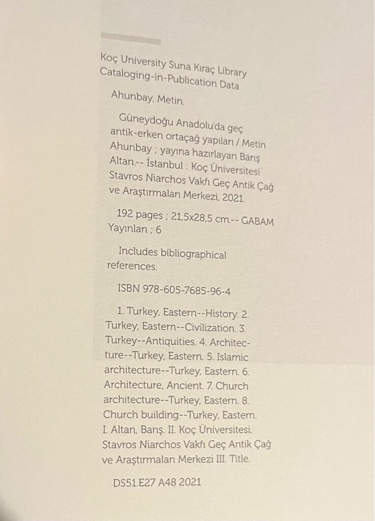 Dr. Metin Ahunbay - Ortacağ Yapıları - Kitap - 4