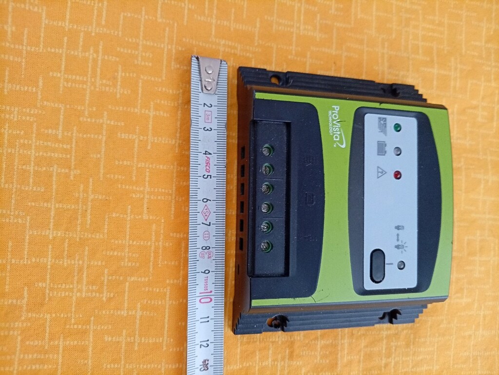 Solar şarj kontrol cihazı ikinci el PWM 10 amper 12 volt akü sistemi - 3