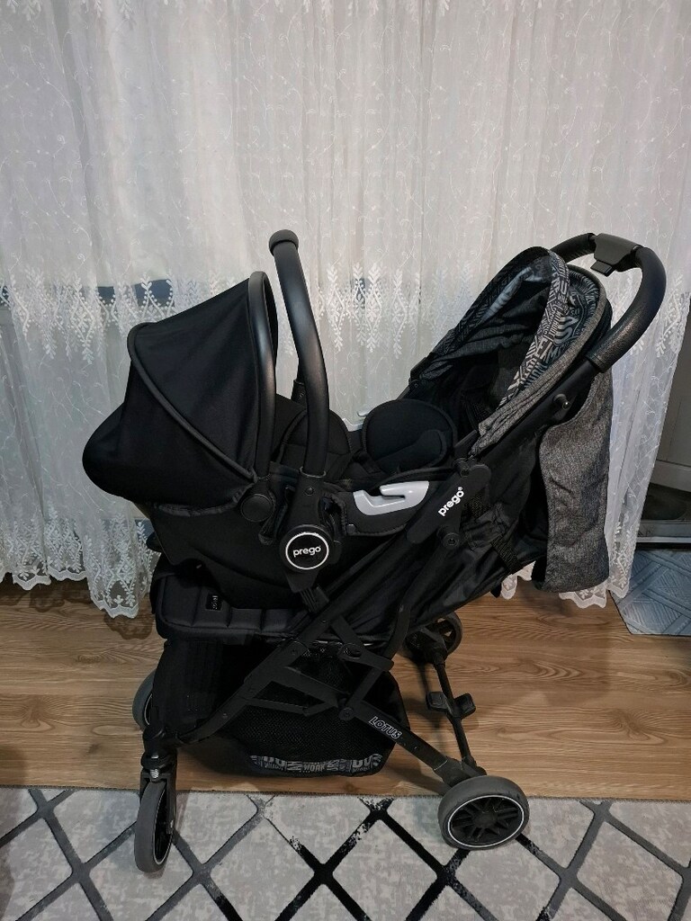 PREGO LOTUS BEBEK ARABASI VE PUSET OTO KOLTUĞU - 5
