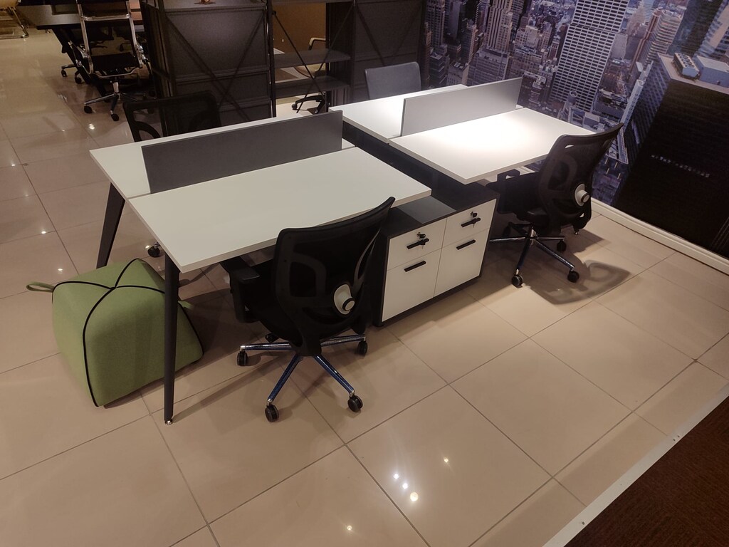 4'LÜ ETAJERLİ MASA / 4'LÜ EKİP MASASI / MORE OFİS - 10