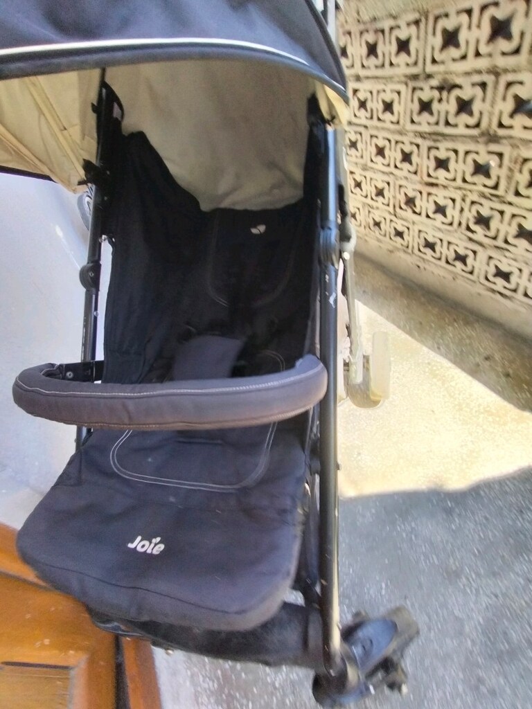 siyah bebek arabası - 5