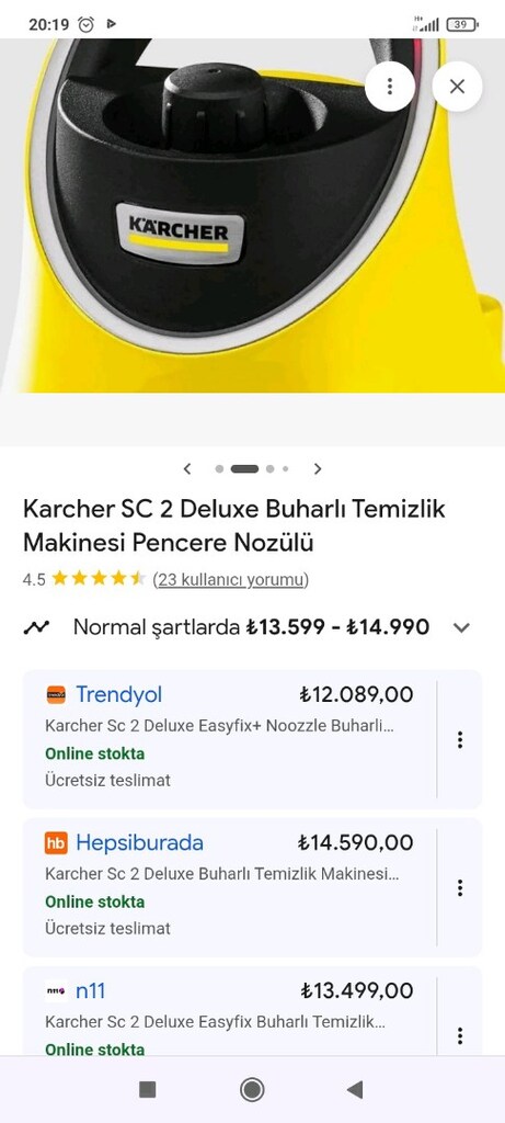 tertemiz sorunu yok. kücük aparatı ekisk alına biliyor sorunsuz - 2