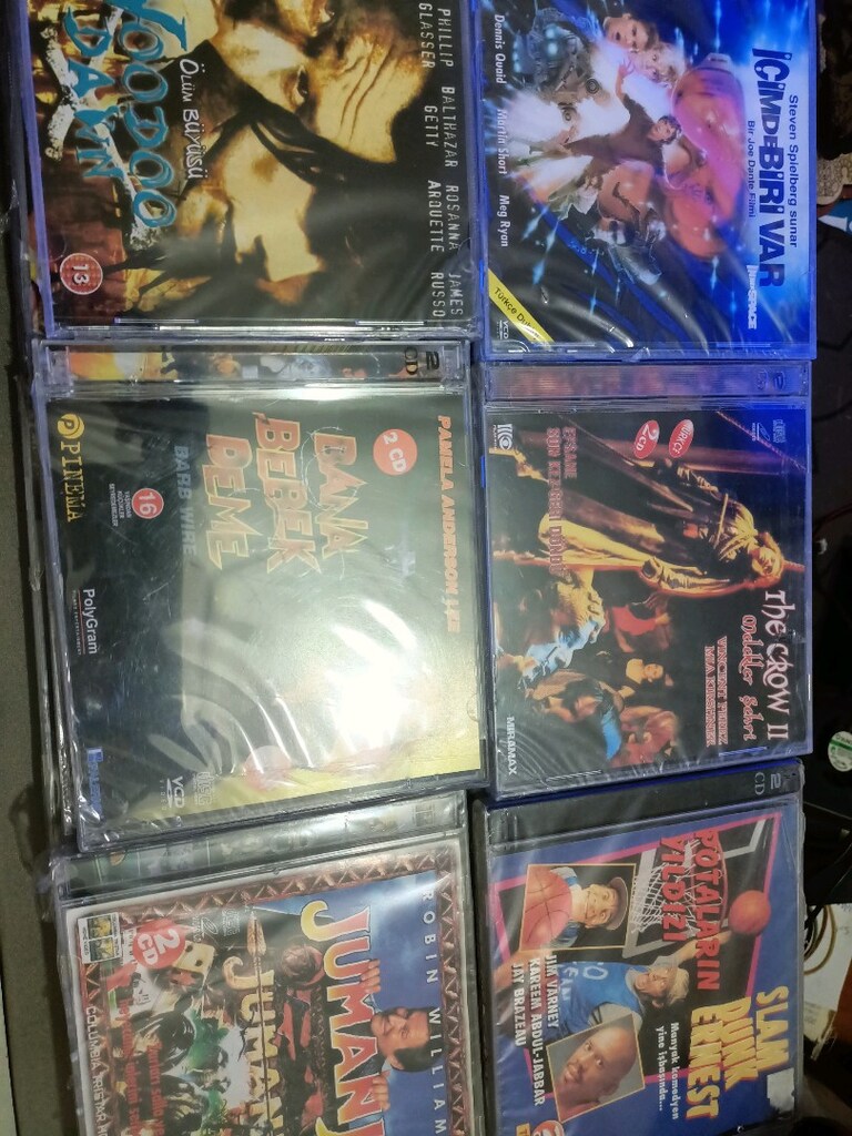 VCD KARIŞIK FİLM LOT - 4