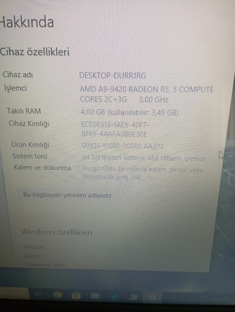 asus Laptop batarya bitik şarjda takılı kullanılıyor. - 2