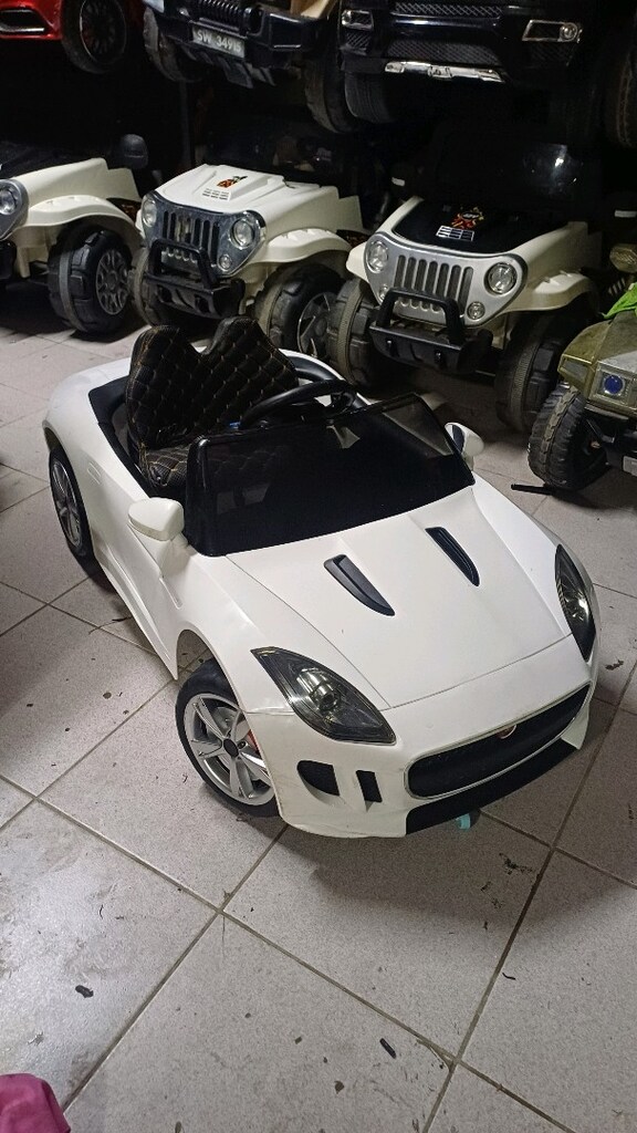 Akülü araba 12 volt yumuşak teker - 2