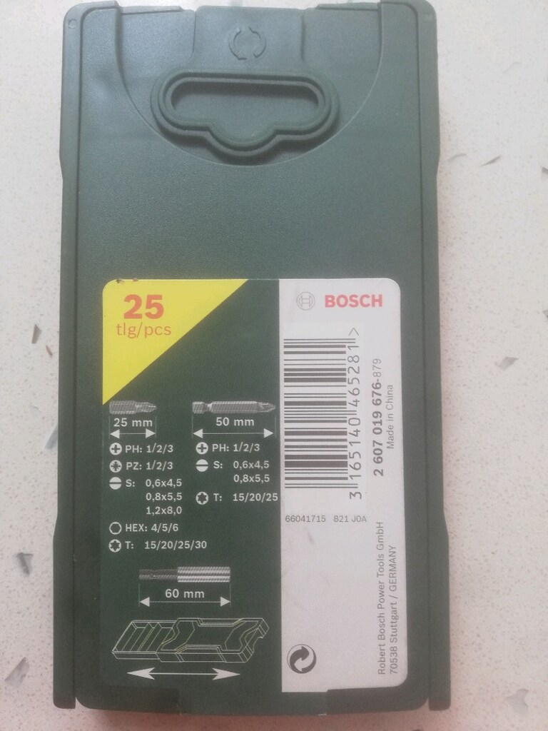 Bosch 25 parçalı X-Line Vidalama Seti orjinal - 7