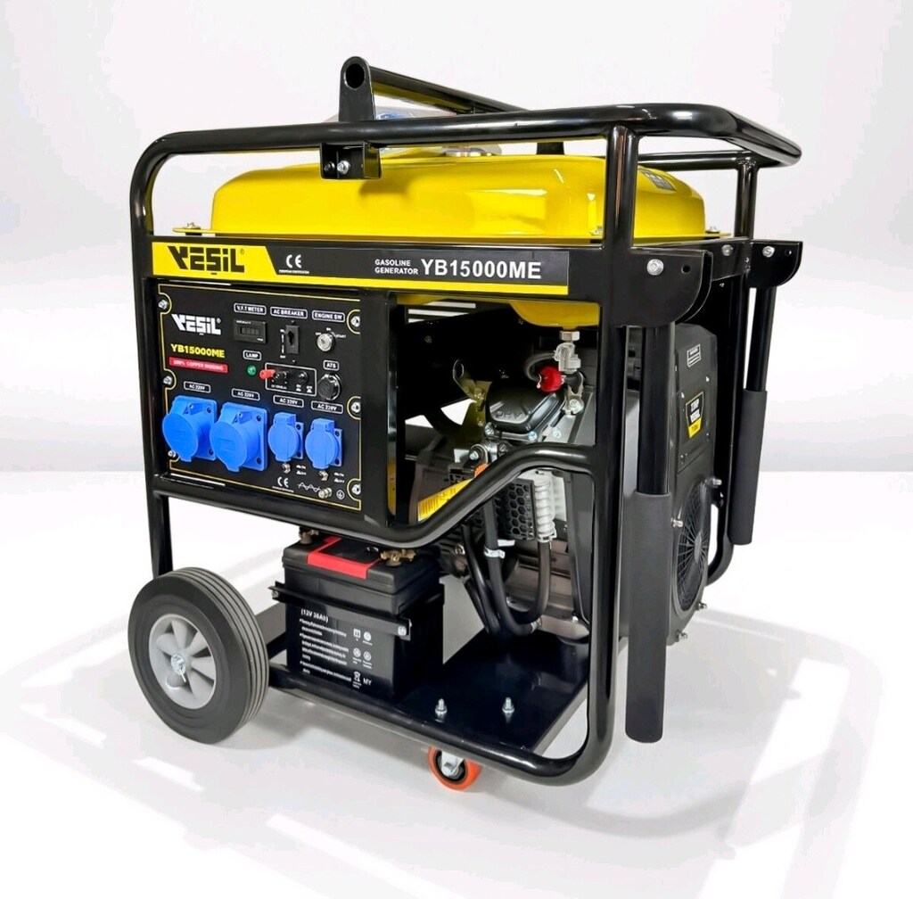15 KVA BENZİNLİ MARŞLI PORTATİF JENERATÖR SETİ - 2