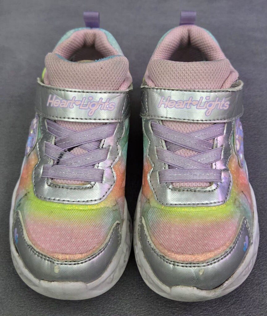 Orijinal Skechers Heart Lights Işıklı Kız Çocuk Spor Ayakkabısı - 4