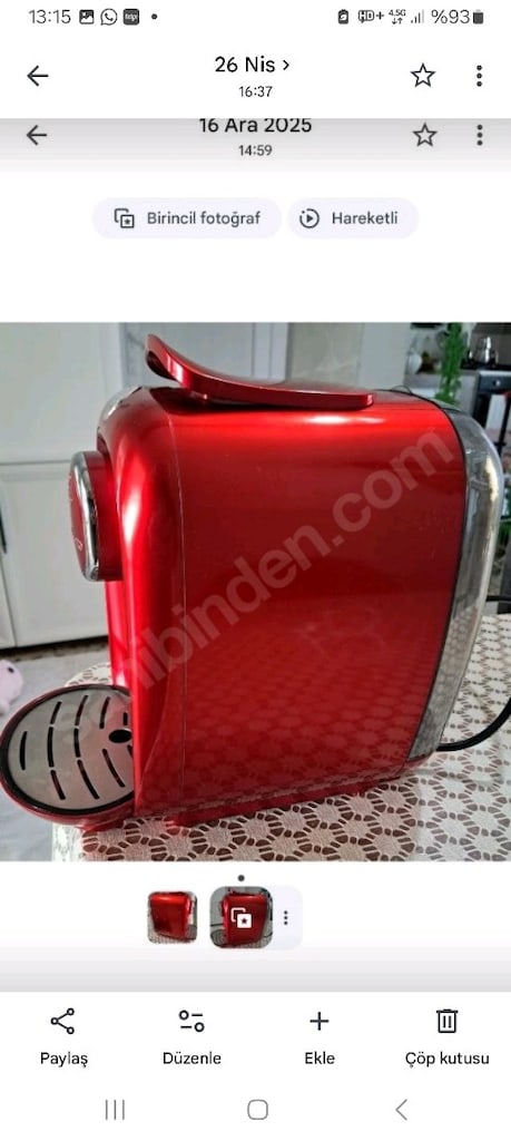 Tchibo Cafissimo Picco serisi