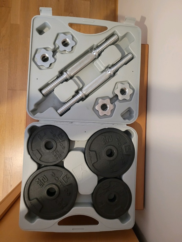 DOMYOS 16KG DAMBIL SETİ ÇANTALI - 5