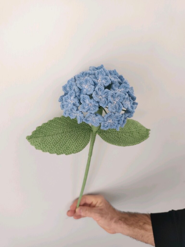 Solmayan Çiçek Buketi - Ortanca - 15
