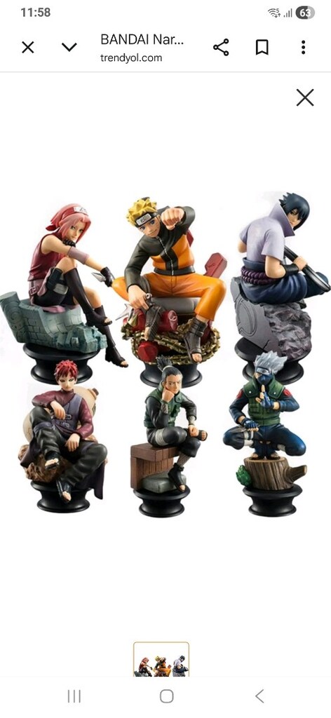 Naruto Anime Figür - 12