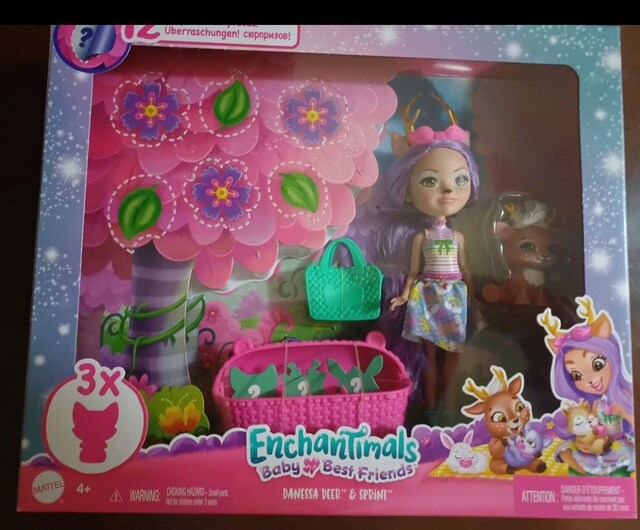 Enchantimals baby&best frıend sıfır