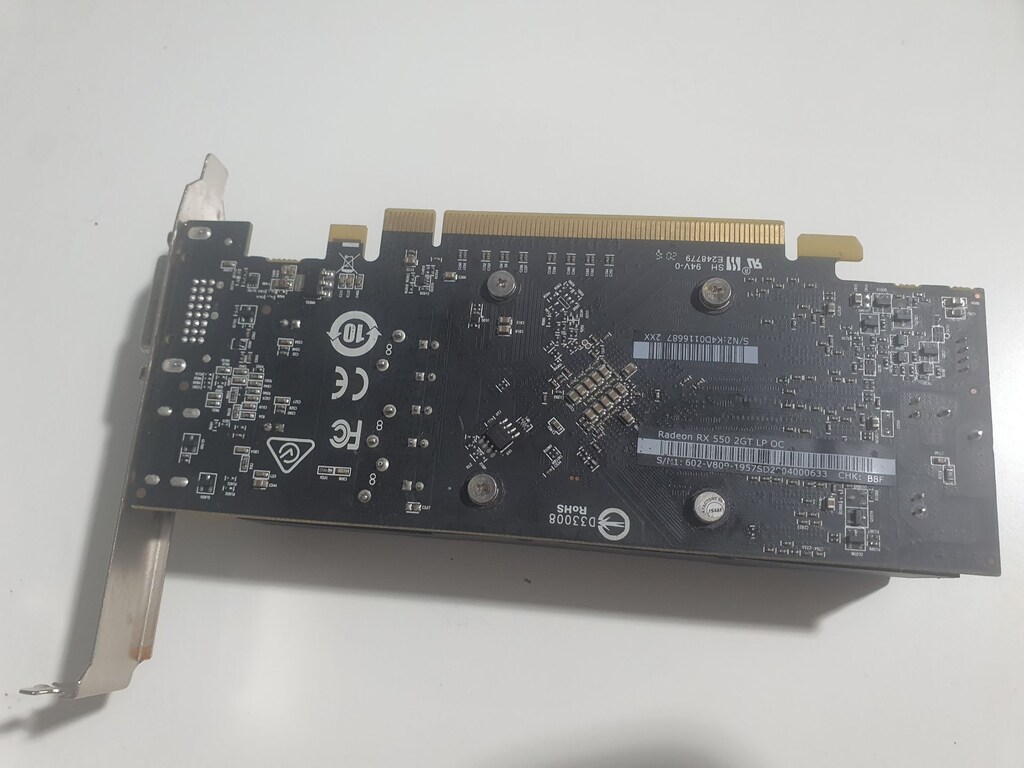 MSİ GDDR5 RX 550 2GT LP OC EKRAN KARTI - 3