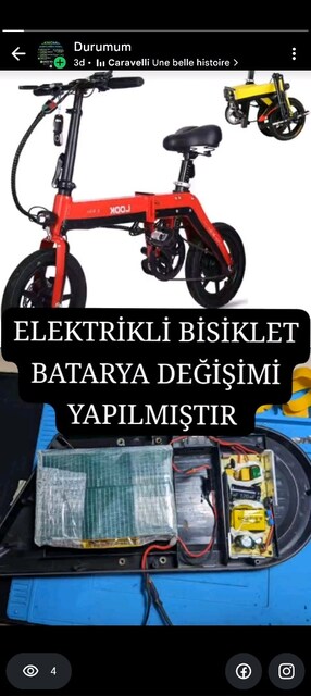 ELEKTRİKLİ BİSİKLET BATARYA YAPIMI