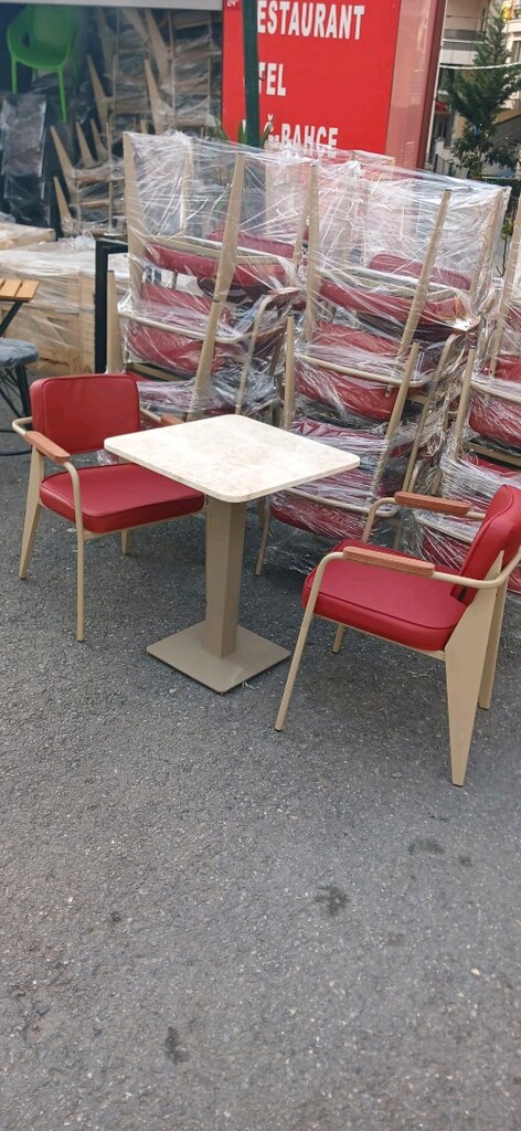 ergo sandalye mermer masa modeli - 4