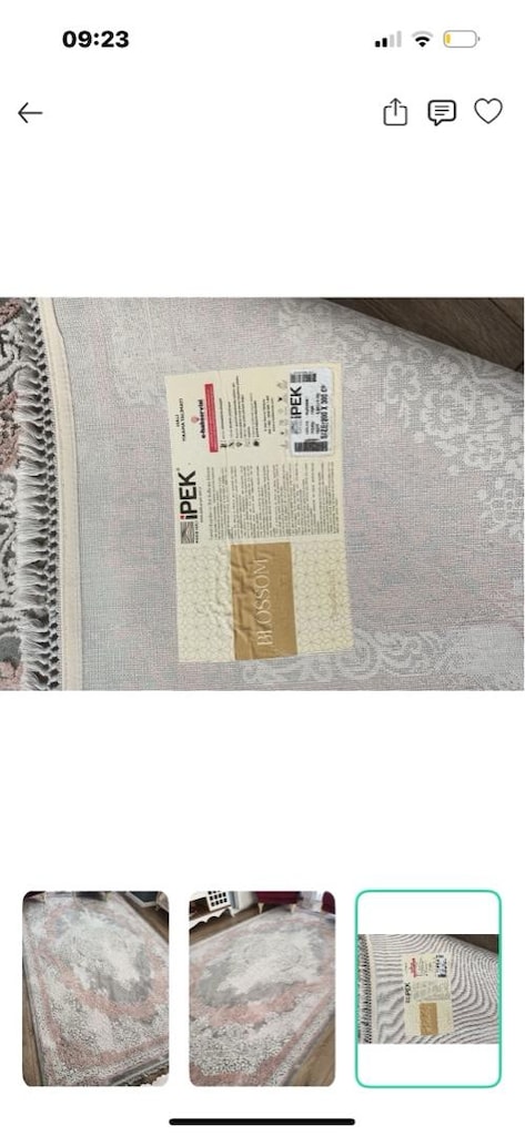 ipek mekik halı - 5