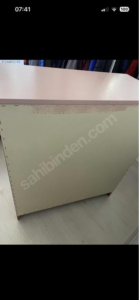 Şifonyer pembe mdf sorunsuz - 3